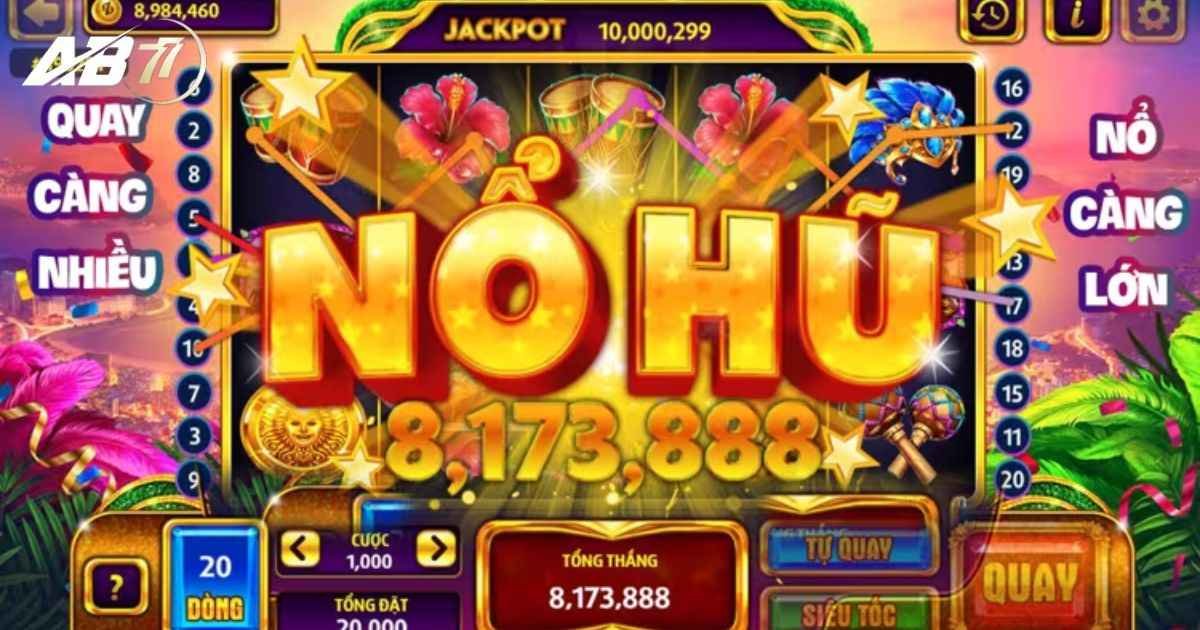 Game slot nổ hũ được ưa chuộng rộng rãi